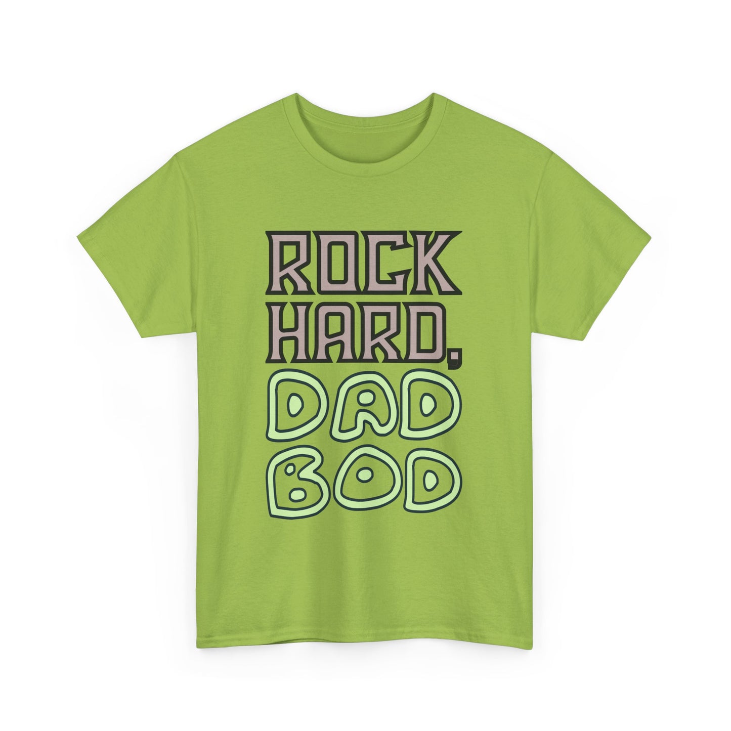 "Rock Hard, Dad Bod" Tee