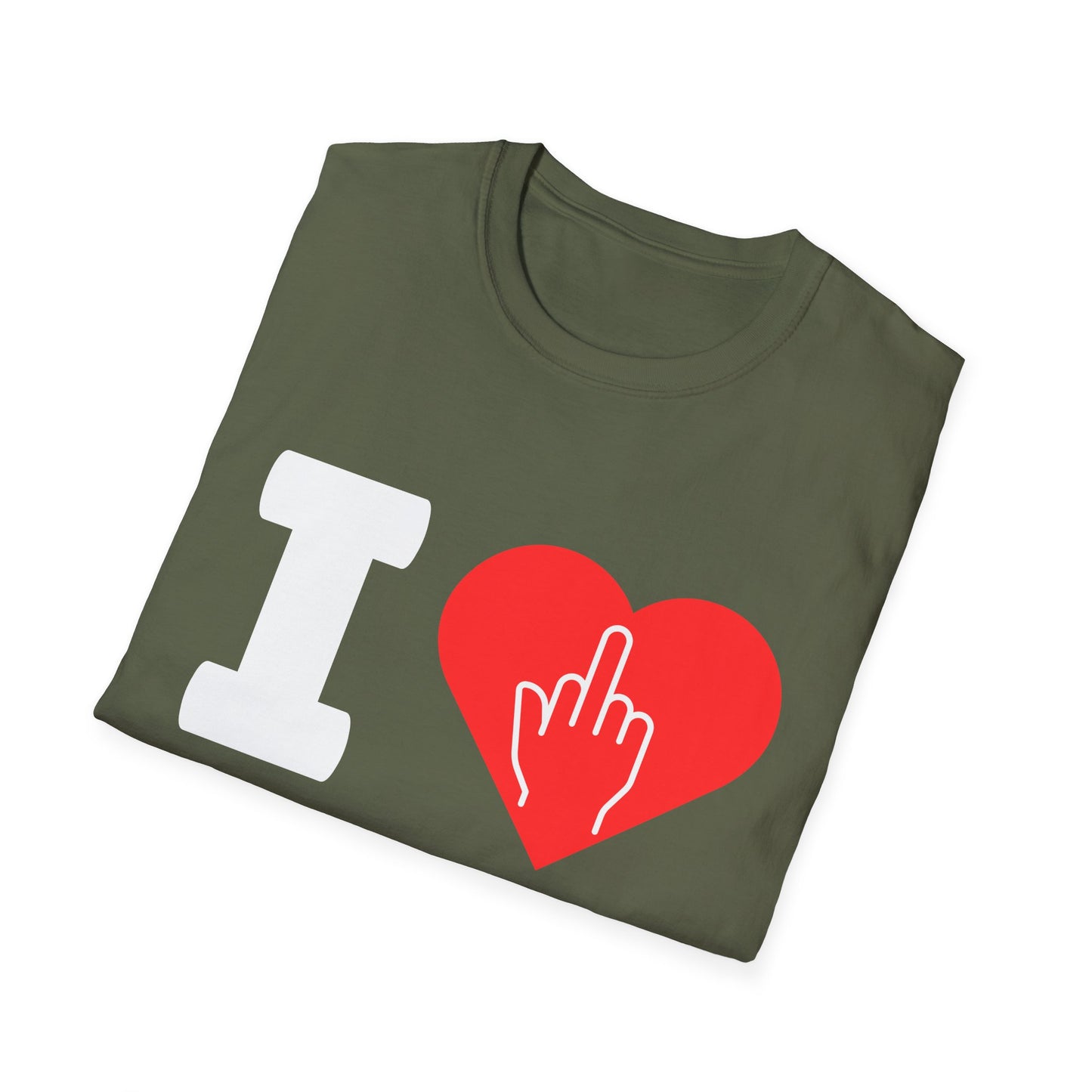 "I F@(#!%& Love Cars" Softstyle Tee