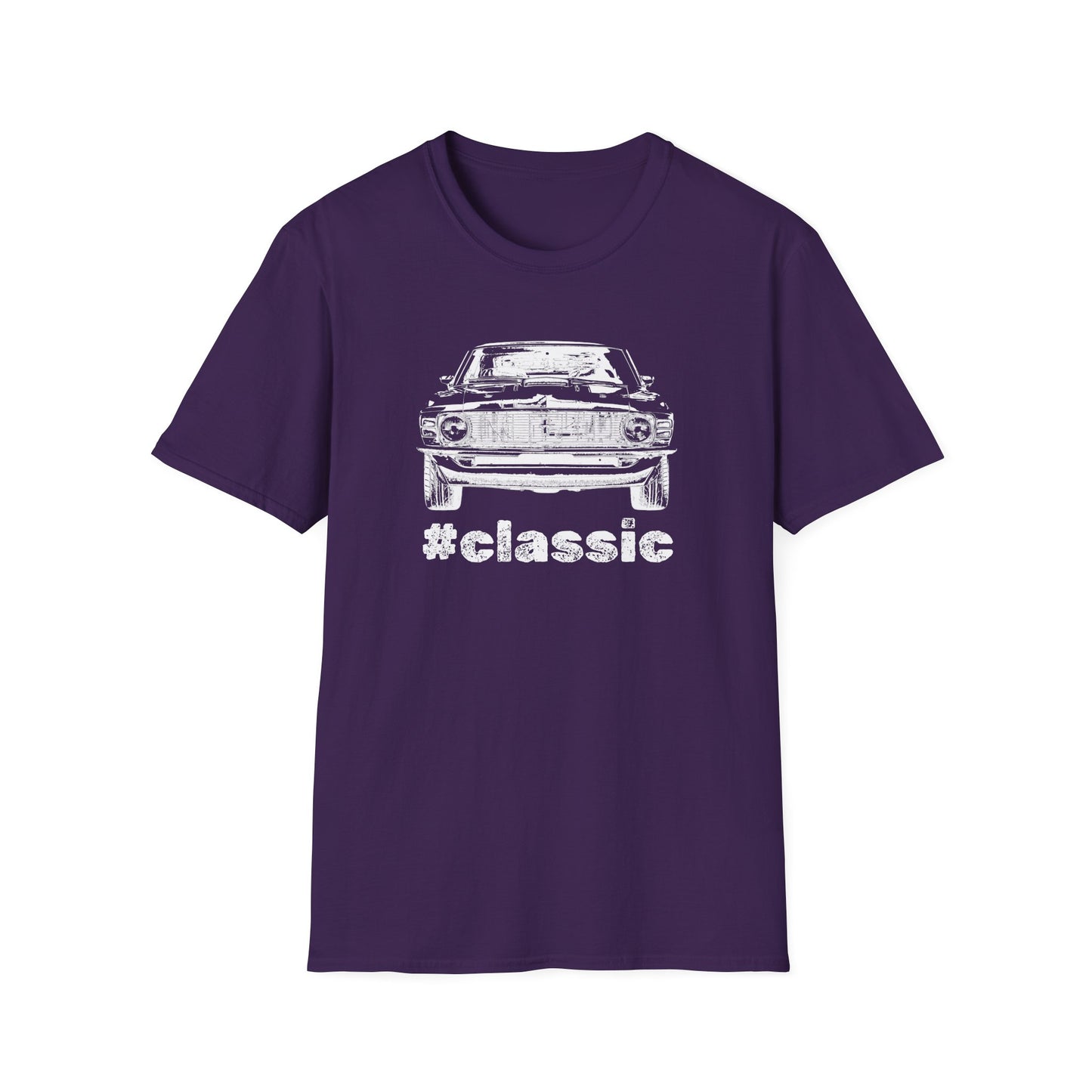 "#classic" Muscle Car Softstyle Tee