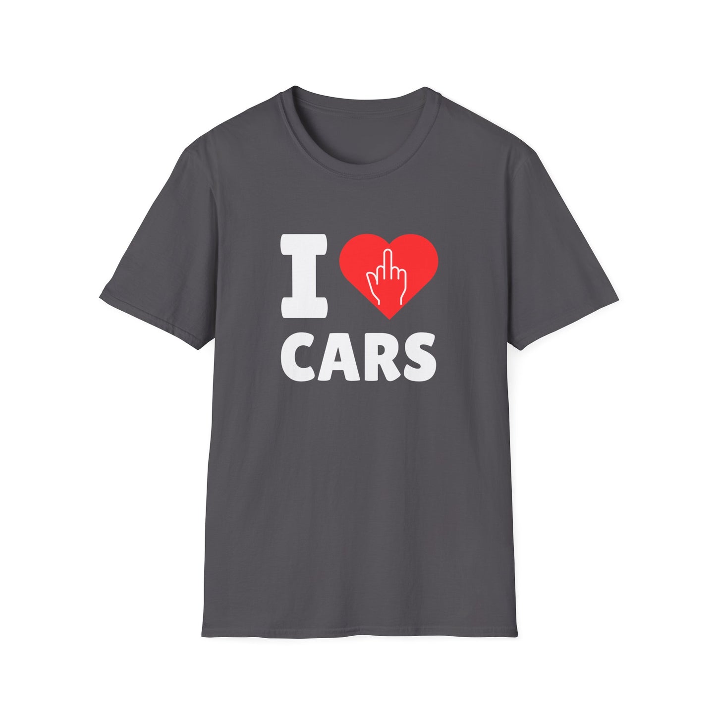 "I F@(#!%& Love Cars" Softstyle Tee