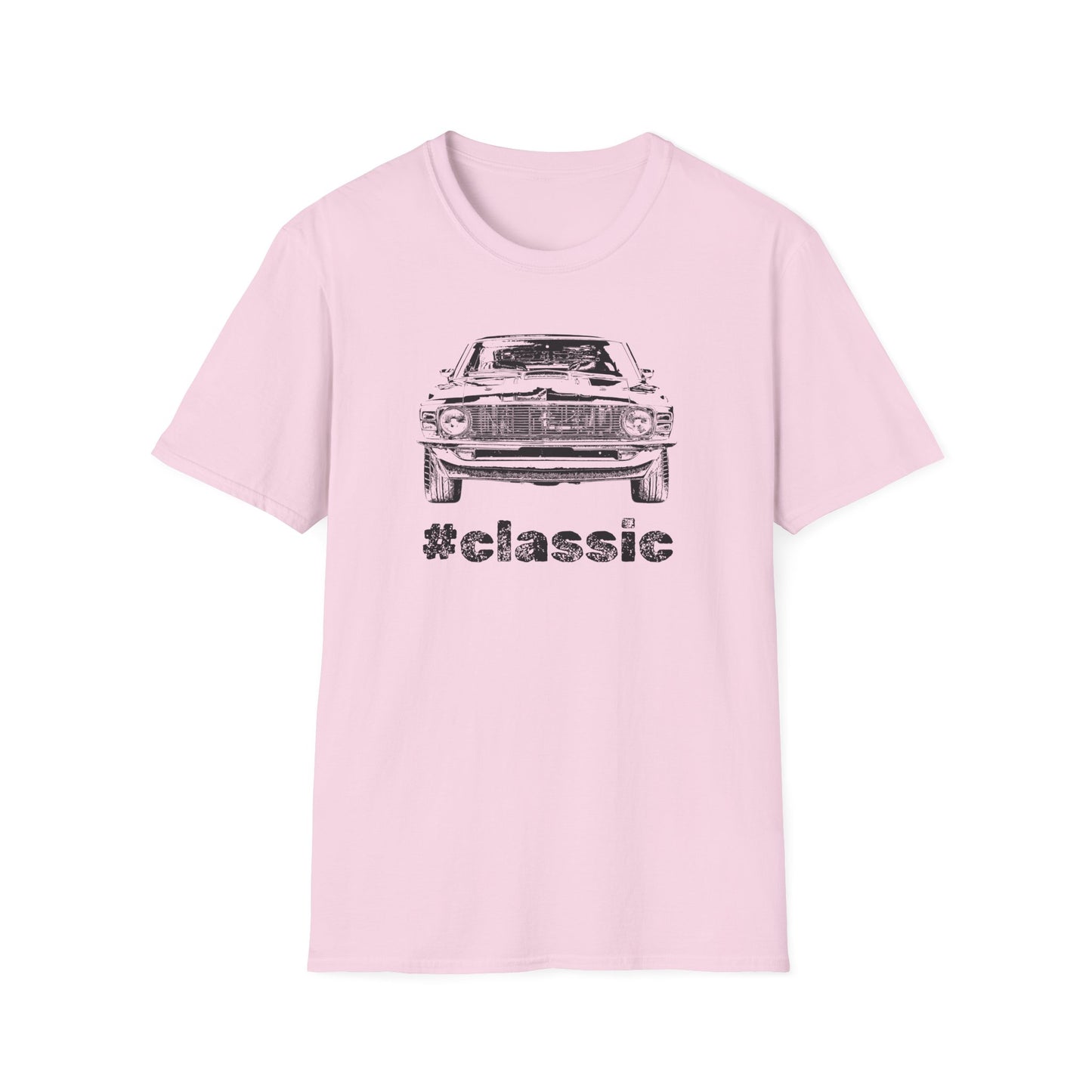 "#classic" Muscle Car Softstyle Tee