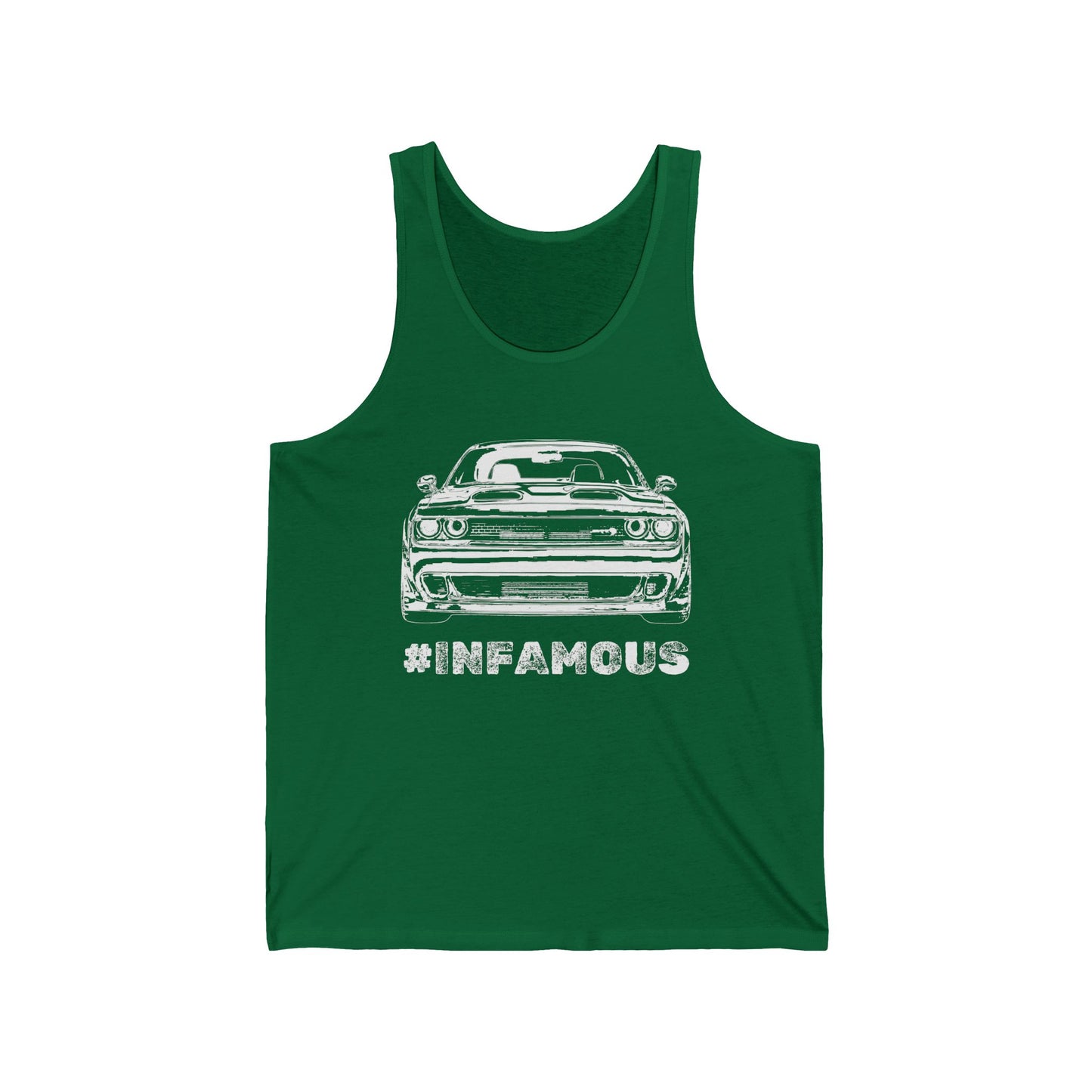 "#infamous" Jersey Tank