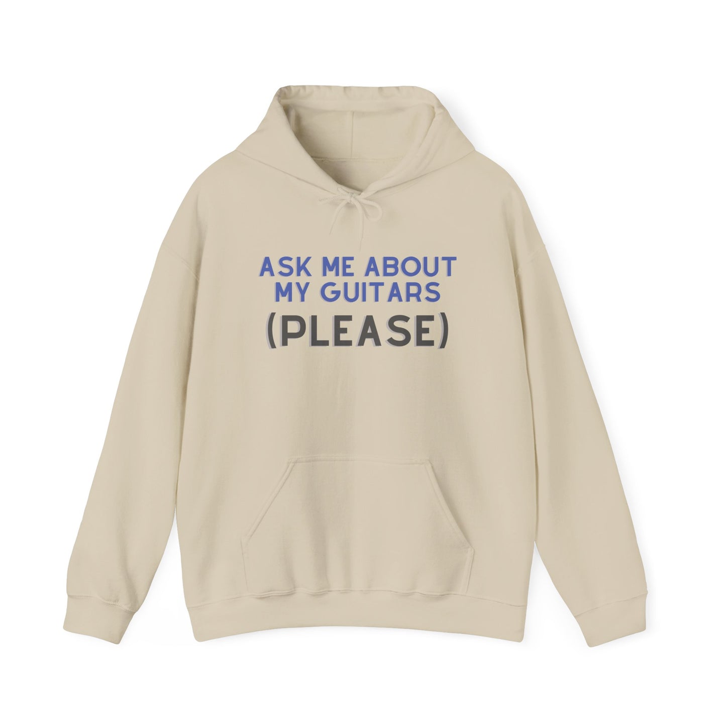 "Ask Me About My Guitars" Hoodies