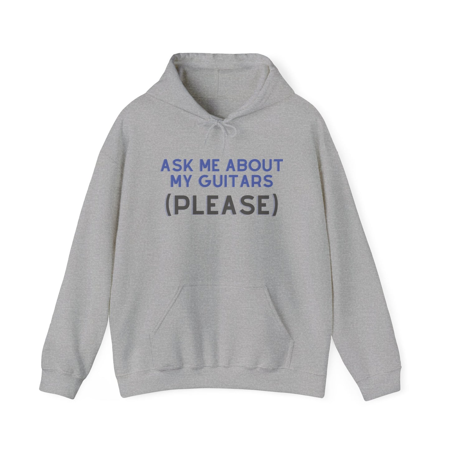 "Ask Me About My Guitars" Hoodies