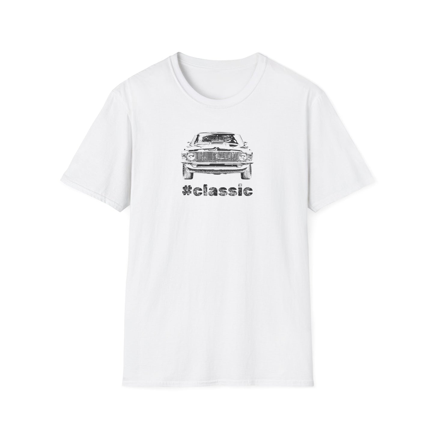 "#classic" Muscle Car Softstyle Tee