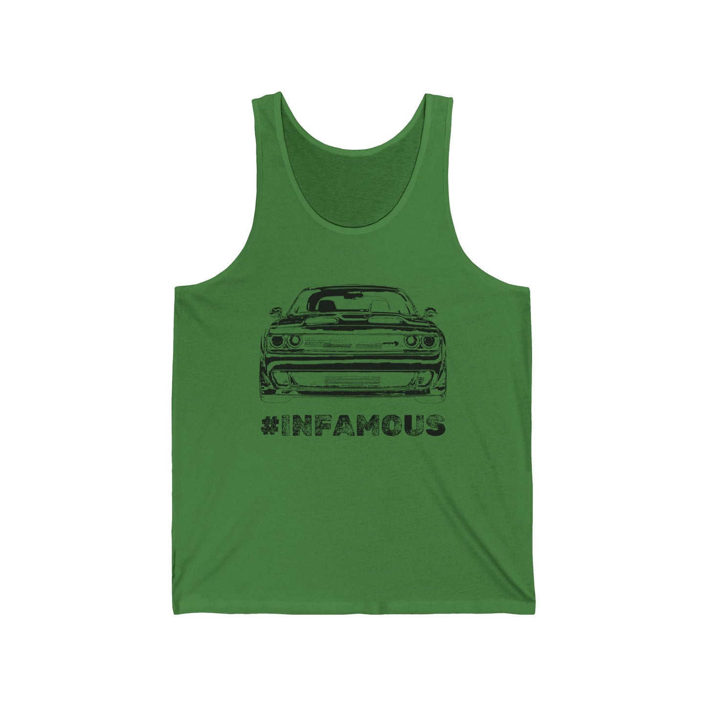 "#infamous" Jersey Tank