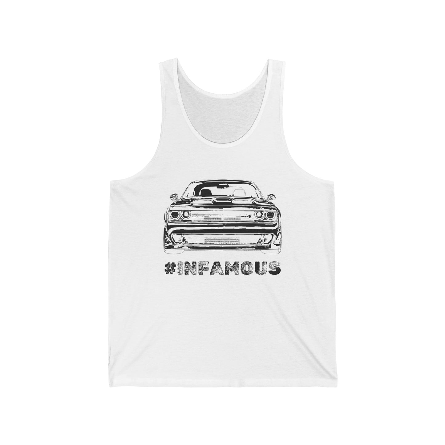 "#infamous" Jersey Tank