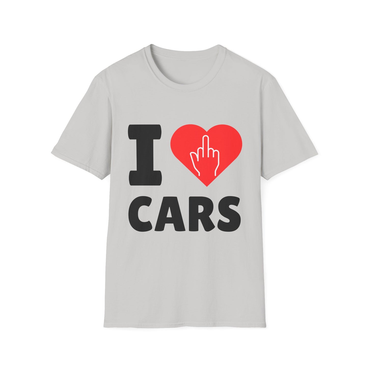 "I F@(#!%& Love Cars" Softstyle Tee