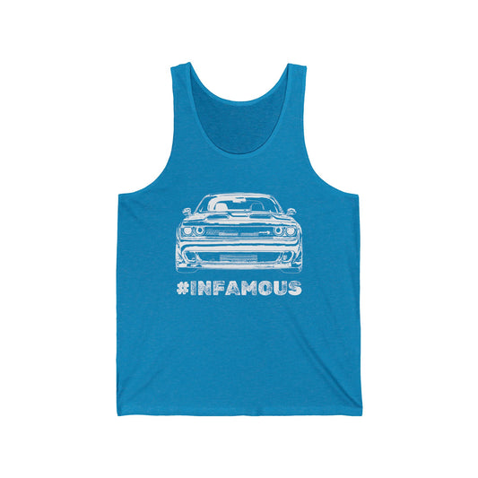 "#infamous" Jersey Tank