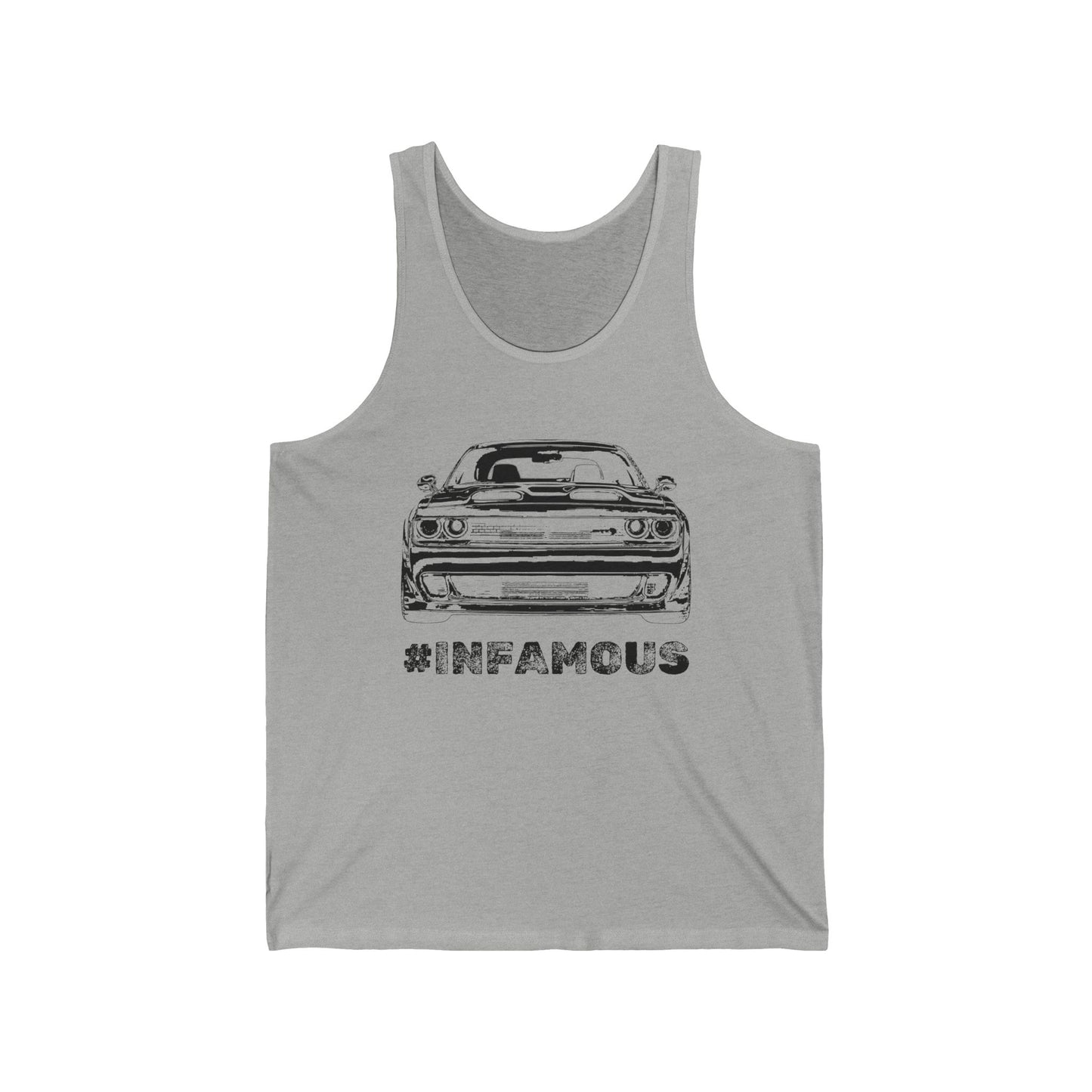 "#infamous" Jersey Tank