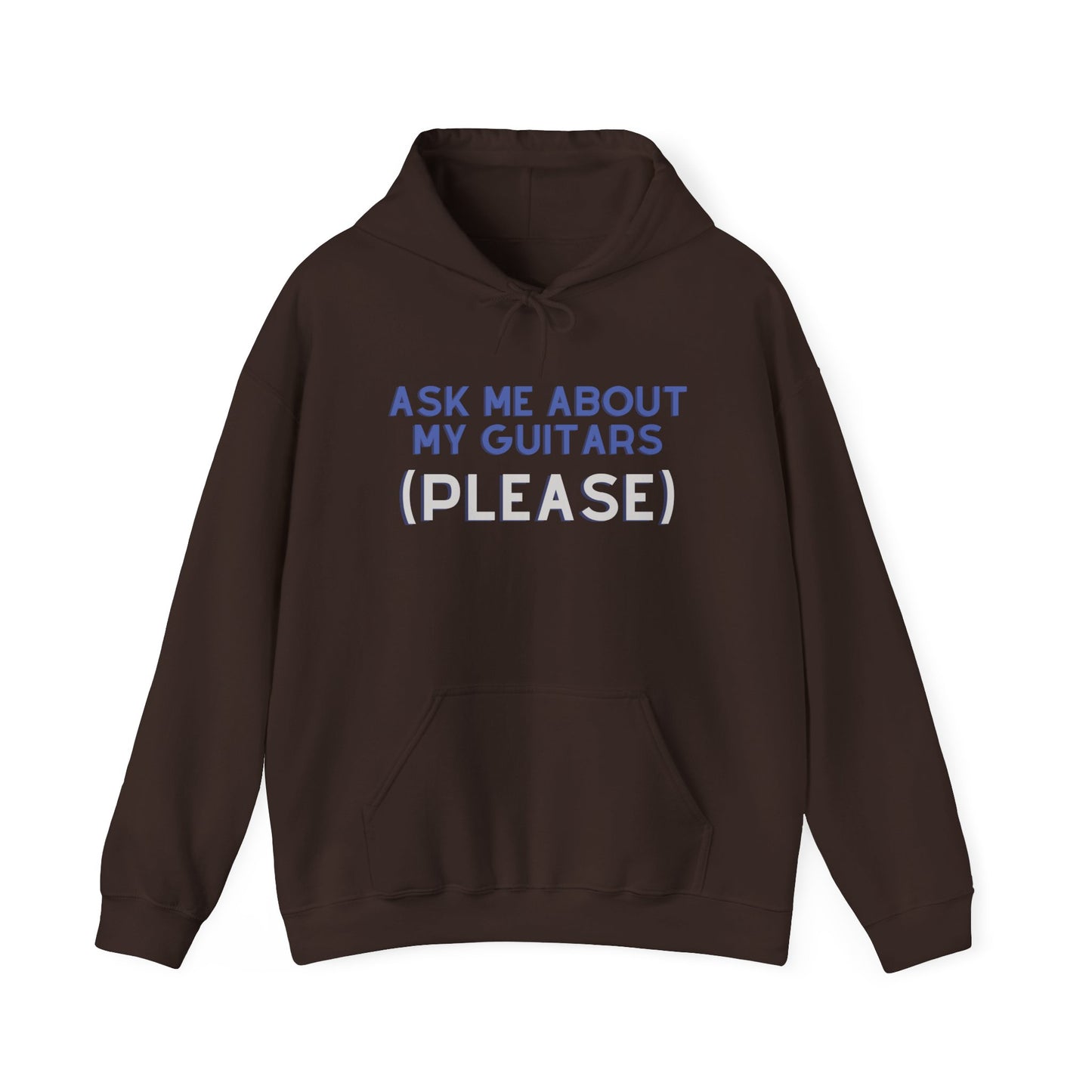 "Ask Me About My Guitars" Hoodies