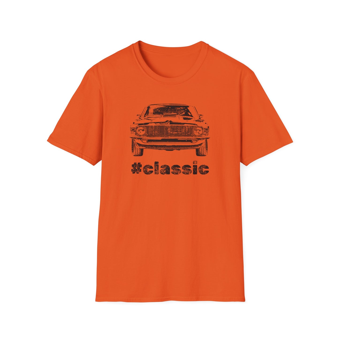 "#classic" Muscle Car Softstyle Tee