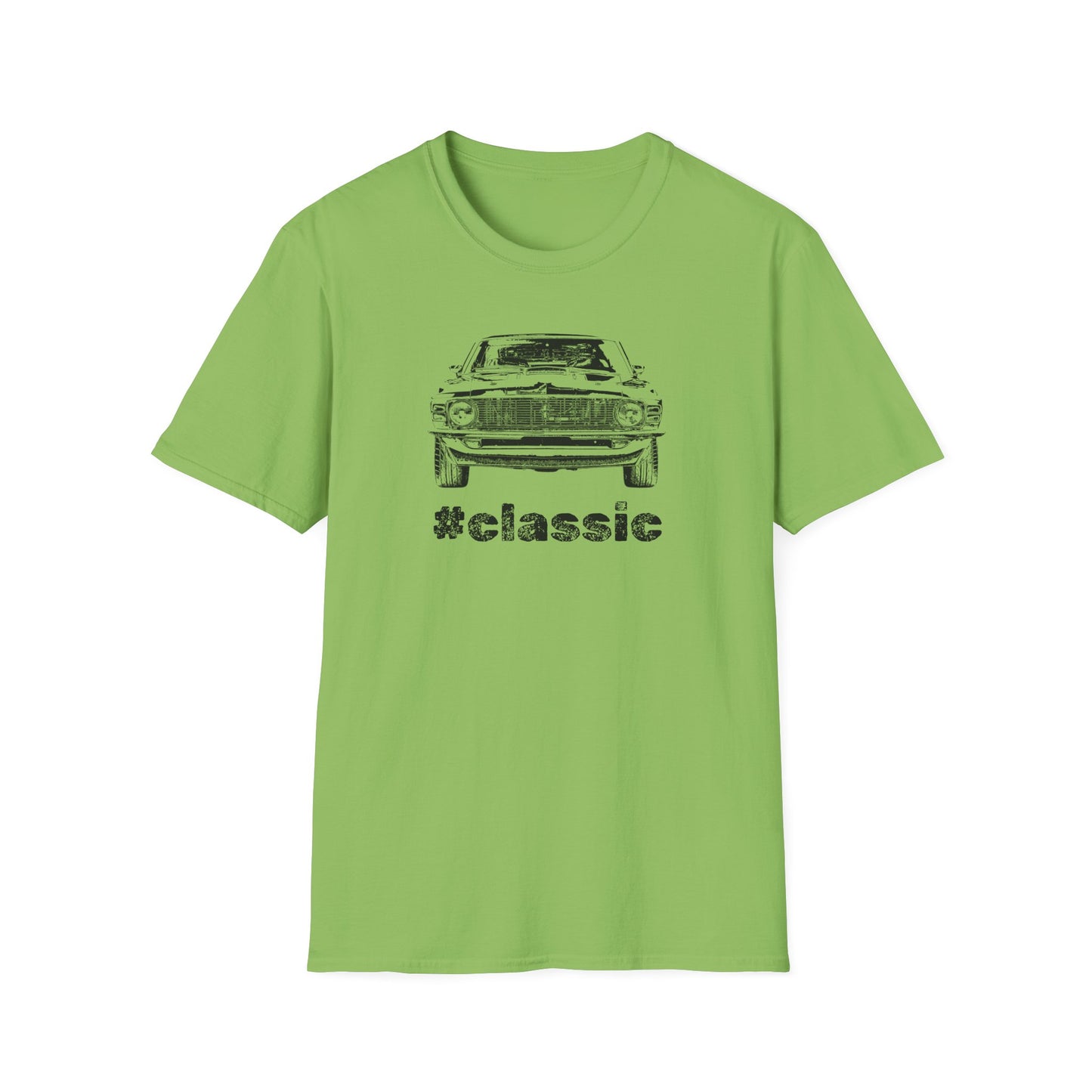 "#classic" Muscle Car Softstyle Tee