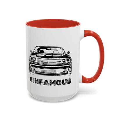 "#infamous" Coffee Mug