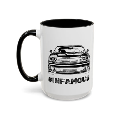 "#infamous" Coffee Mug