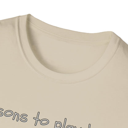 "Reasons to Play Bass" Softstyle Tee